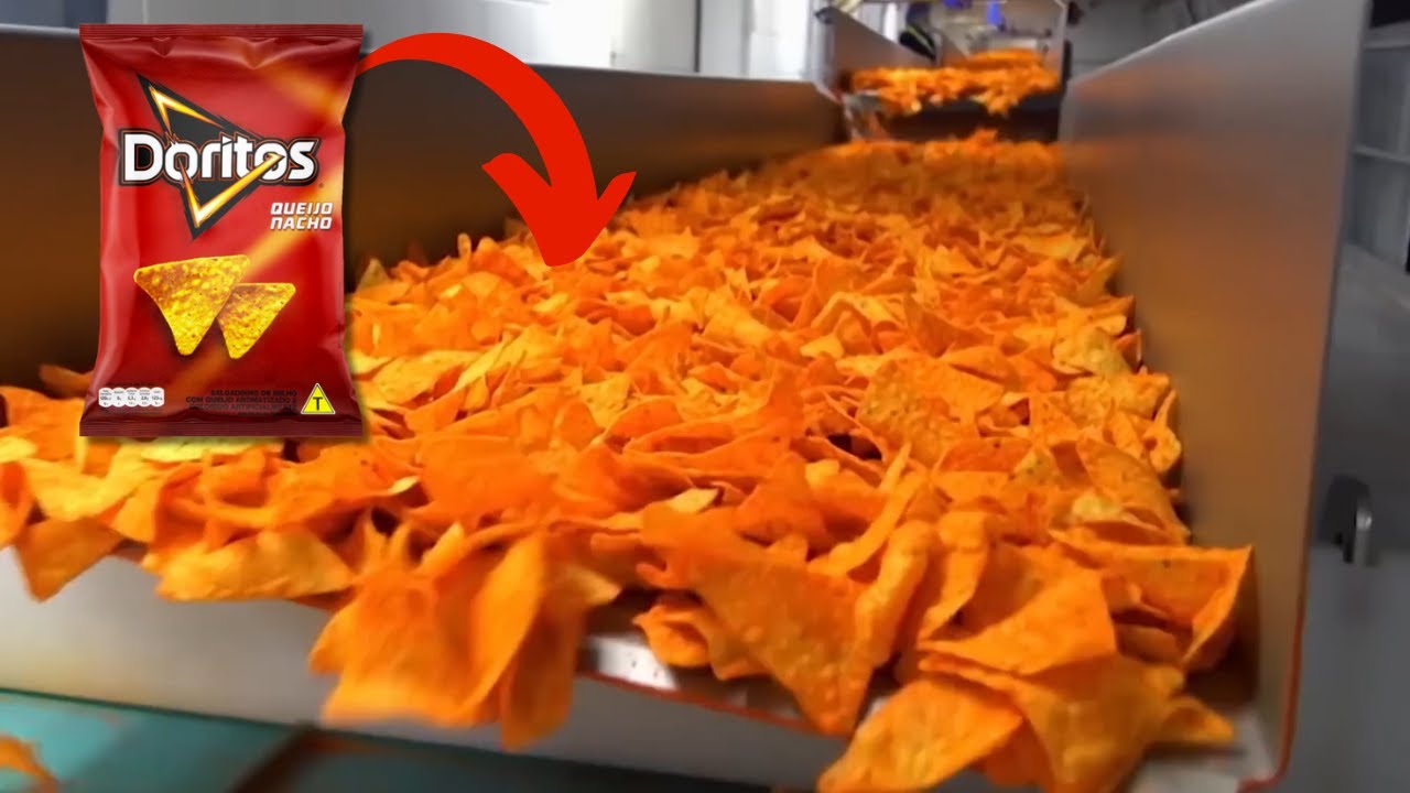 Como os DORITOS são feitos – Processo Industrial