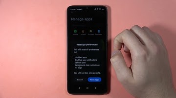 Redmi 13C: Reset App Preferences