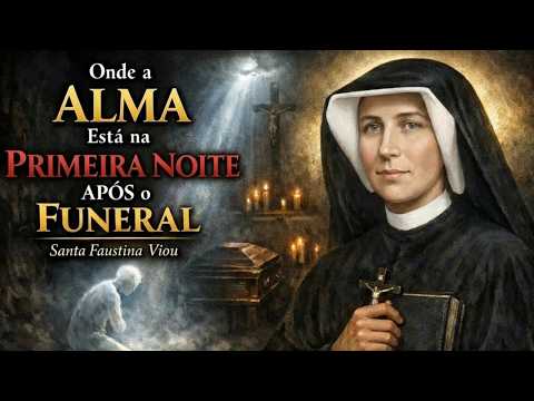 Santa Faustina viu onde a alma está na PRIMEIRA NOITE após o funeral