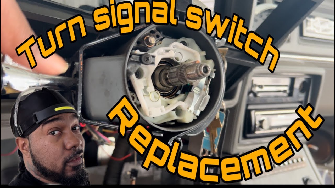 1987 Buick Regal turn signal switch replacement - YouTube