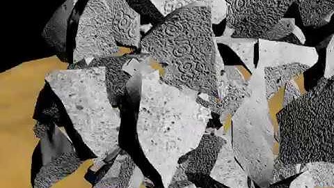 3D MAX - Biped + RayFire + Particle Flow