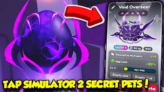 HATCHING SECRET PETS AND GETTING NUMBER ONE IN TAP SIMULATOR REBORN! screenshot 3