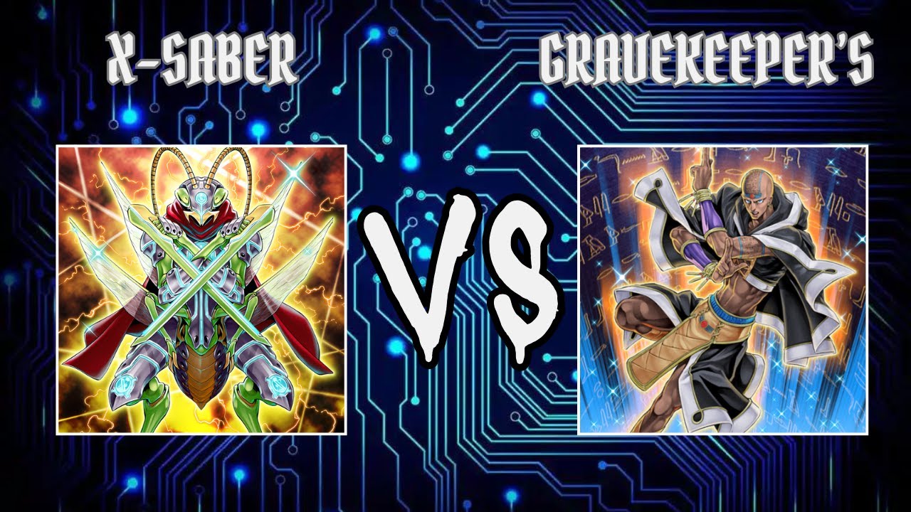 Hymne(X-Saber) vs Funcut(Gravekeeper's) | Yugioh Tengu Plant Format | Dueling book
