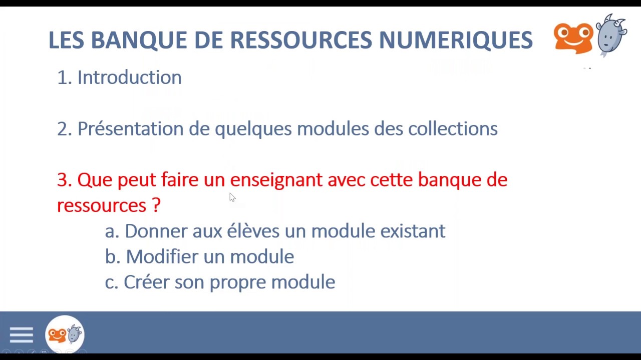 Présentation des banques de ressources mathématiques pour le lycée ...