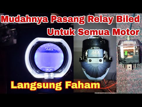 cara pasang lampu