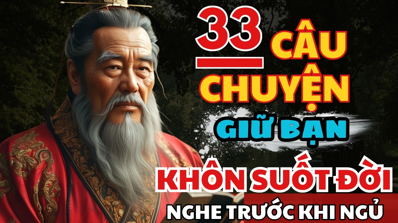 33 câu chuyện TRÍ TUỆ THÂM SÂU Cổ Nhân giúp bạn SỐNG KHÔN SUỐT ĐỜI | Triết Lý Cuộc Sống