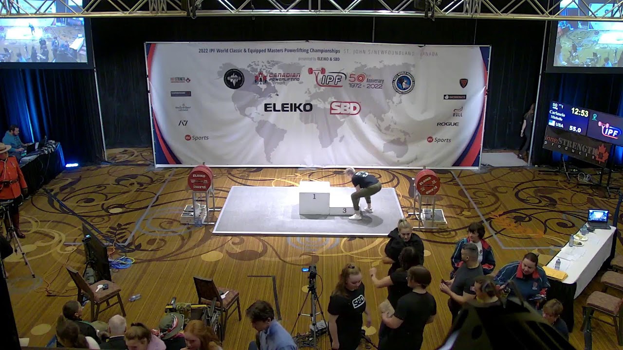 Day 3 Ses 1 2022 IPF World Masters Powerlifting Championships YouTube