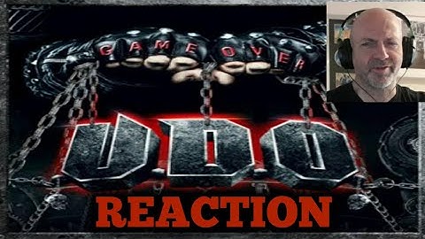 U.D.O - Metal never dies REACTION
