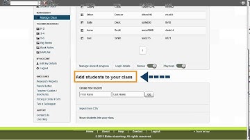 READING EGGS - How to Add Students