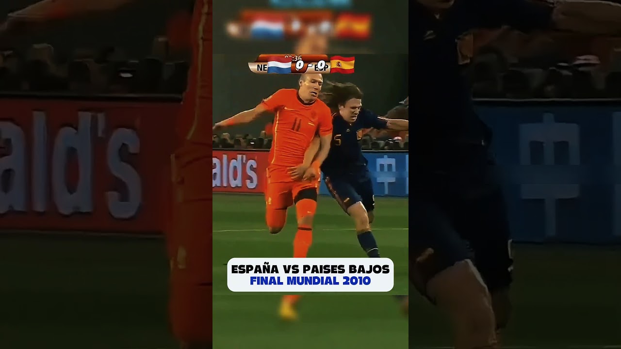 España vs Holanda Final Mundial 2010 Completo⚽
