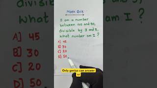 Math Quiz #commentyouranswer #testyourbrain #mathshorts #mathstricks #mathsreels #foryoupage