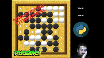 Reversi / Othello - Intro | Python | Pygame Module | Programming Beginners