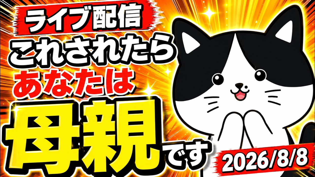 8/8 Live Stream] 8 Behaviors Cats Only Show Their Favorite Person