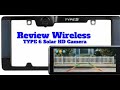 Starboard BOW Review of TYPE 6 Wireless Backup and Front Solar Camera.