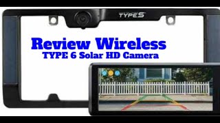 Starboard Bow Review Of Type 6 Wireless Backup And Front Solar Camera