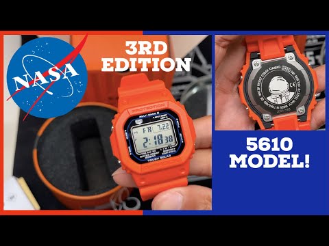 G-SHOCK NASA 3rd Edition 2022 - Best of the Three? Model number GWM5610NASA-4 - Review and Unboxing