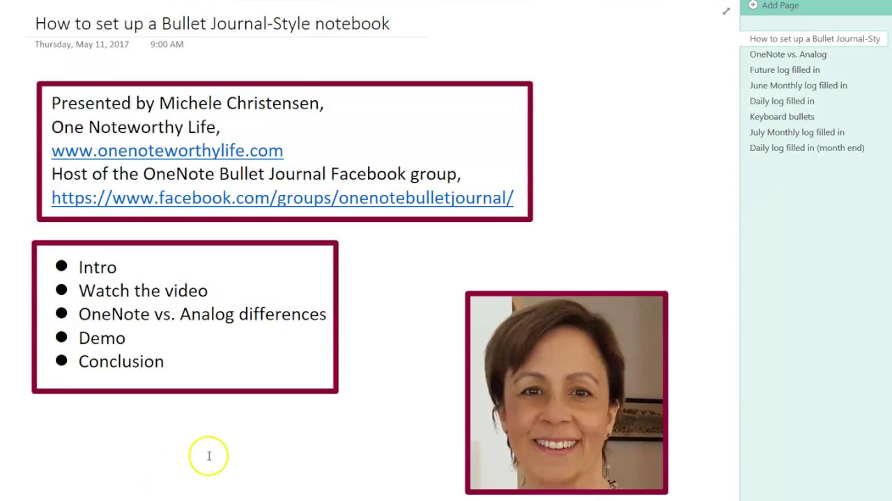 Onenote Journal Template from i.ytimg.com