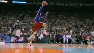 1996 NBA Slam Dunk Contest  Full Contest  All Star Weekend  Brent Barry  Free Throw Line