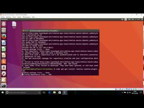How to install Remmina 1.1.1 on Ubuntu 16.04