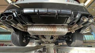 2024 X1 M35i Exhaust sound and autobahn entrance at end.