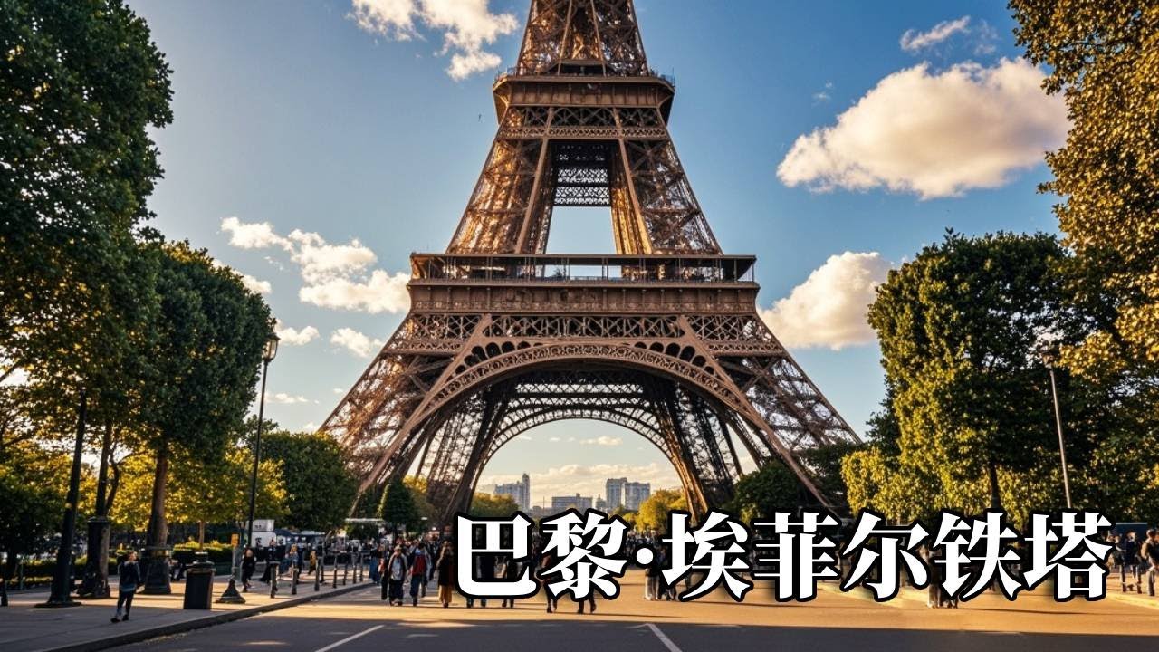欧洲之旅——巴黎埃菲尔铁塔，有一百多年历史，在这里可以看到每个人的笑脸！【行走世界的北京老刘】