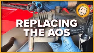 How to REPLACE/INSTALL AIR OIL SEPARATOR (AOS) | Porsche Boxster 986 987 (Project 9)