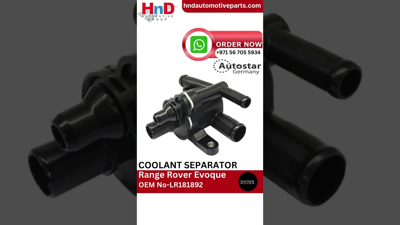 Autostar Germany COOLANT SEPARATOR For Range Rover Sport Evoque LR181892 