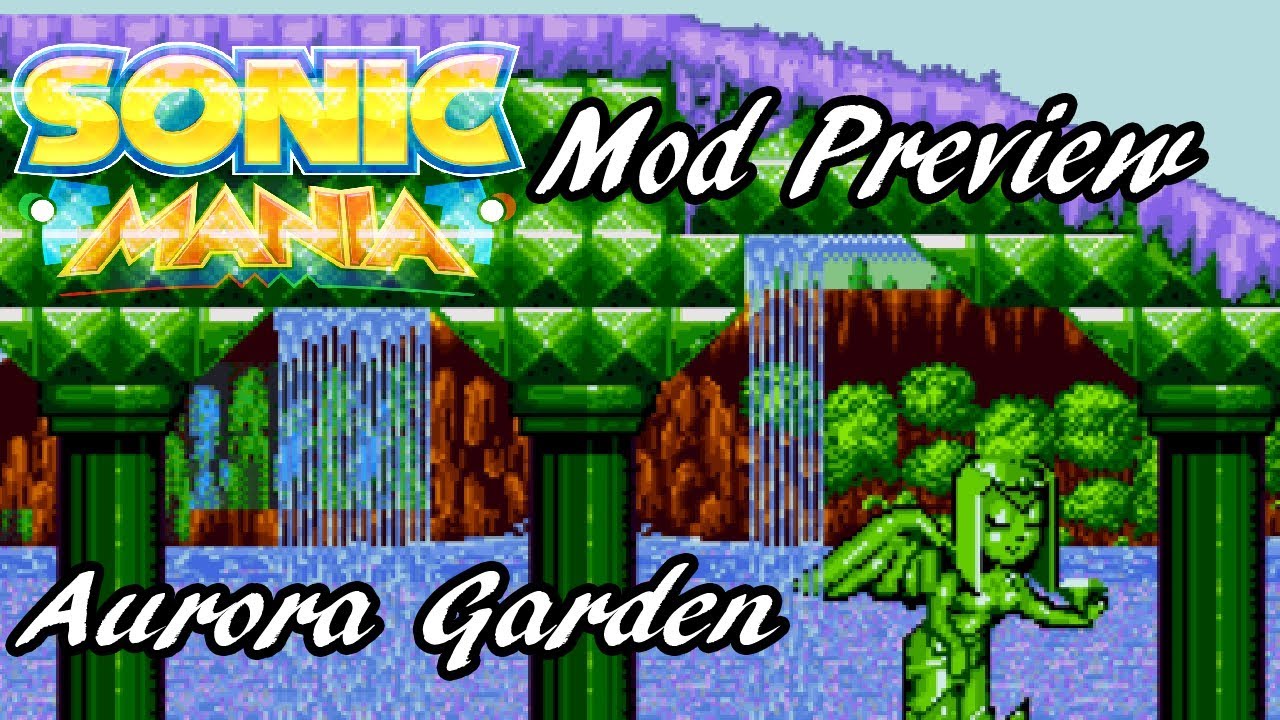 Sonic Mania Original Stage Mod: Aurora Garden