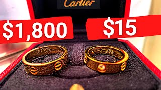 real cartier love ring