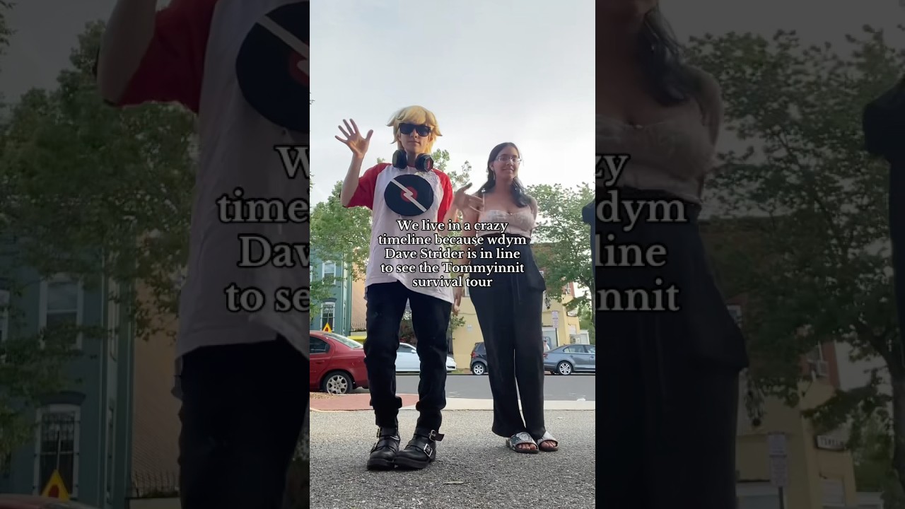 Glad we got to go! Some1 also told @TommyInnit  abt homestuck today; #cosplay #tommyinnit