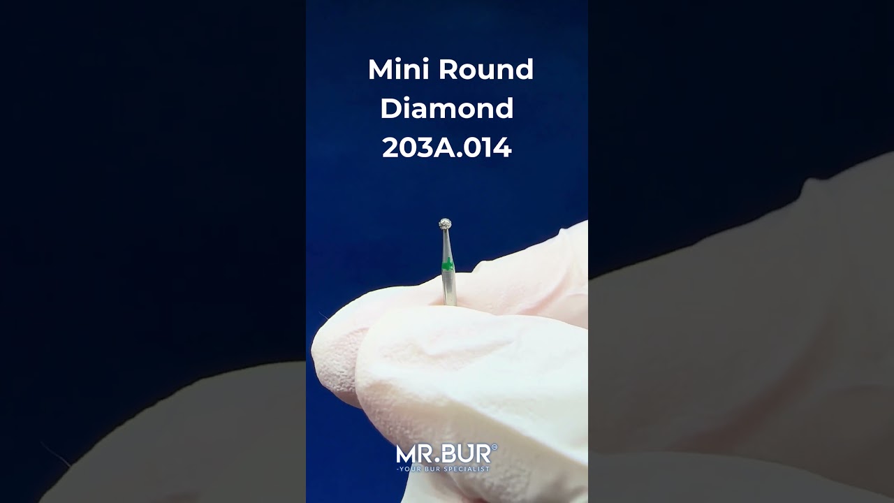 Mini Round Shape Bur | Diamond Dental Bur