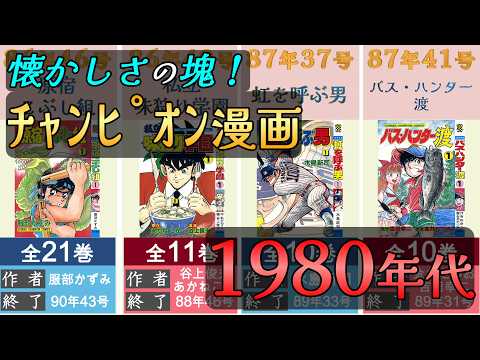 マンガ】1980年代に連載開始したコミック【少年チャンピオン】🌸 - YouTube