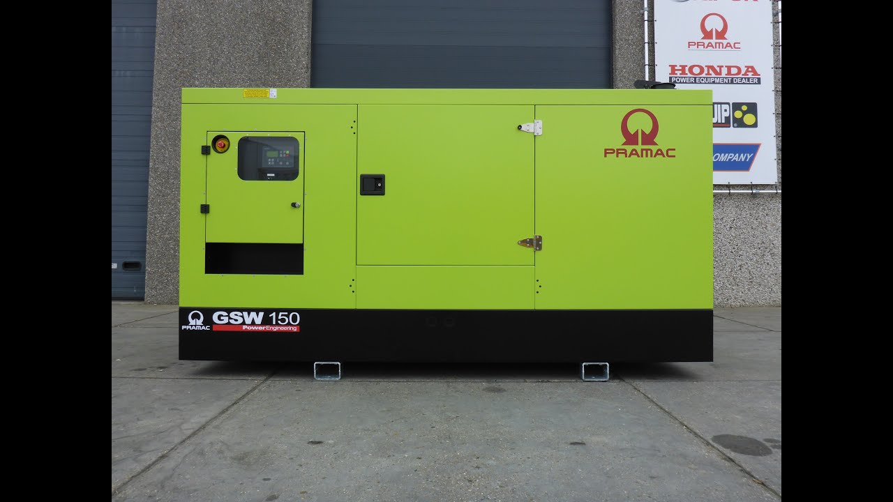 Pramac Gsw 150 Perkins Youtube