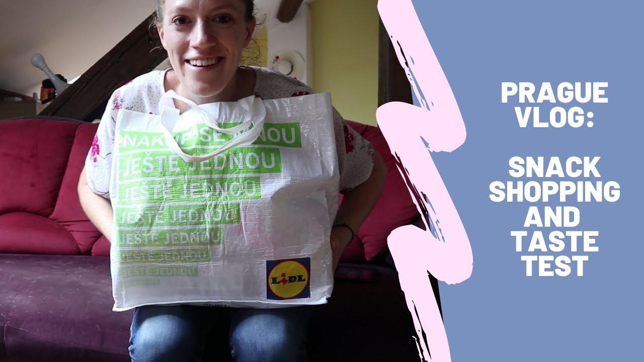 Food Shop and Trying Czech Snacks in Prague | Prague TEFL Teacher Expat 2021