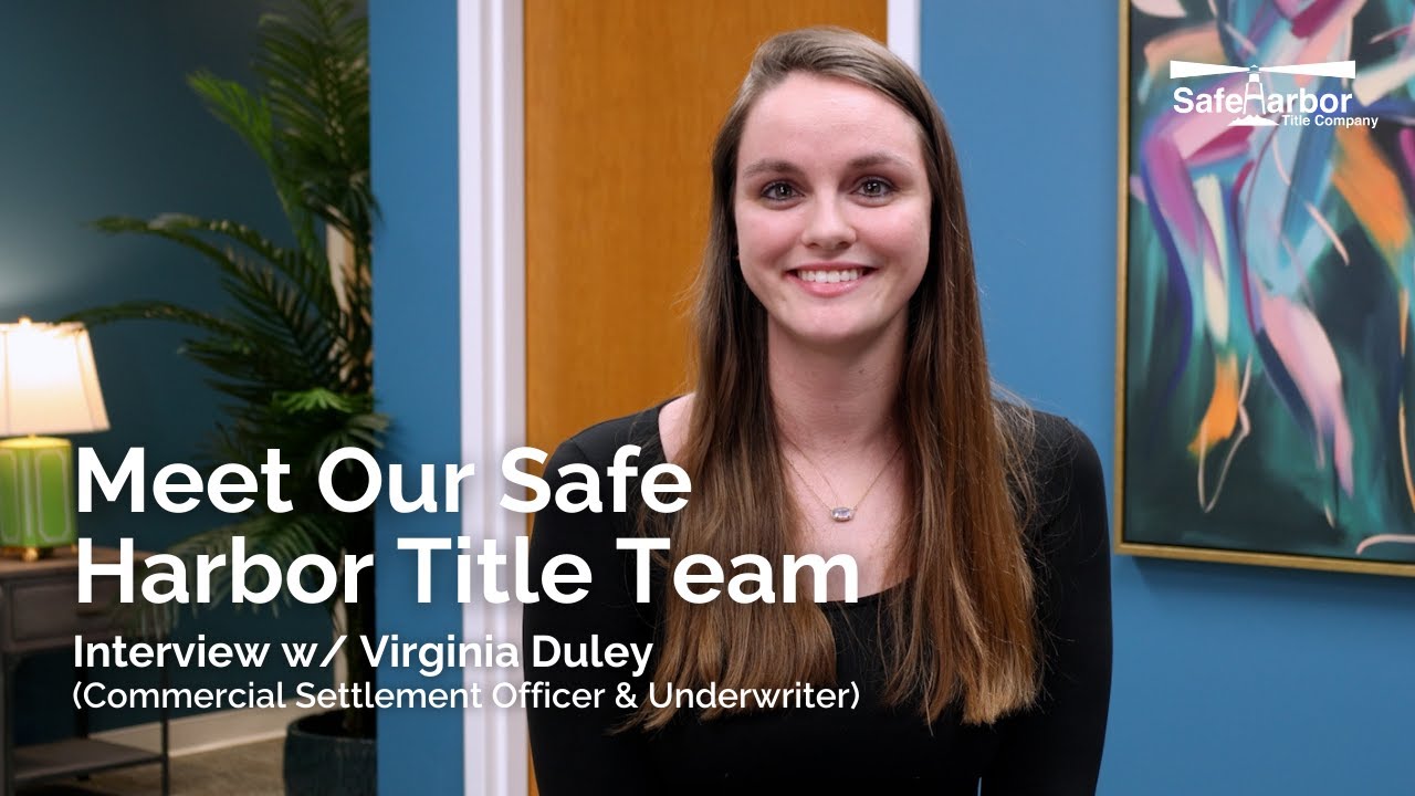 Meet Our Safe Harbor Title Team (Virginia Duley)
