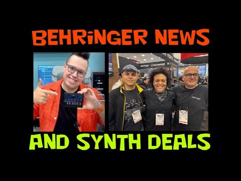 Behringer News And Synths Deals 3 February 2026 