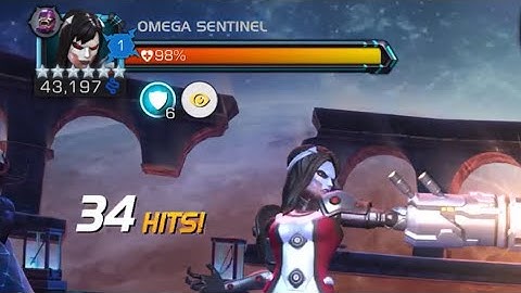 MCOC: Omega Sentinel solos Abyss Omega Red in less than 150 hits