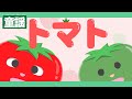 トマト 童謡 唱歌 日本の歌 トマトってカワイイ名前だね 歌詞付きアニメ ション Japanese Kids Song TOMATO