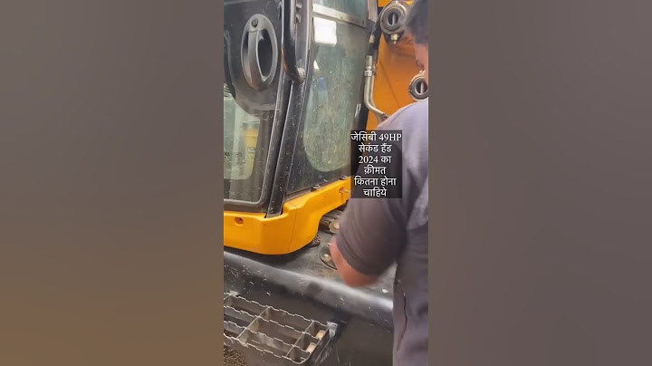 Jcb 3dx 49hp second hand price