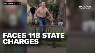 Boulder antisemitic attack suspect faces 118 state charges