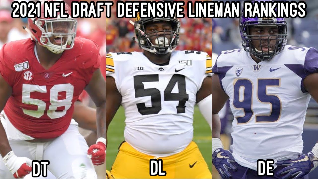 2021 NFL Draft Defensive Lineman Rankings YouTube