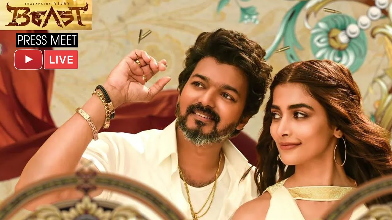 LIVE: Thalapathy Vijay and Pooja Hegde’s Beast press meet Telugu Varthalu