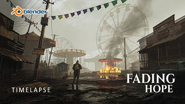 BLENDER CONCEPT ART TIMELAPSE