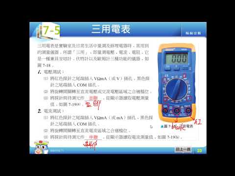 電流、電壓與電阻的測量 觀念2