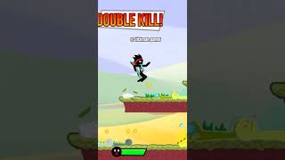 Stickman vs Zombies apocalypse gameplay shooter walkthrough Android screenshot 2