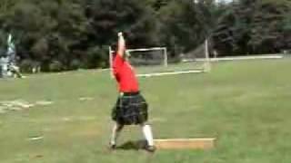 22lb scottish Hammer throw