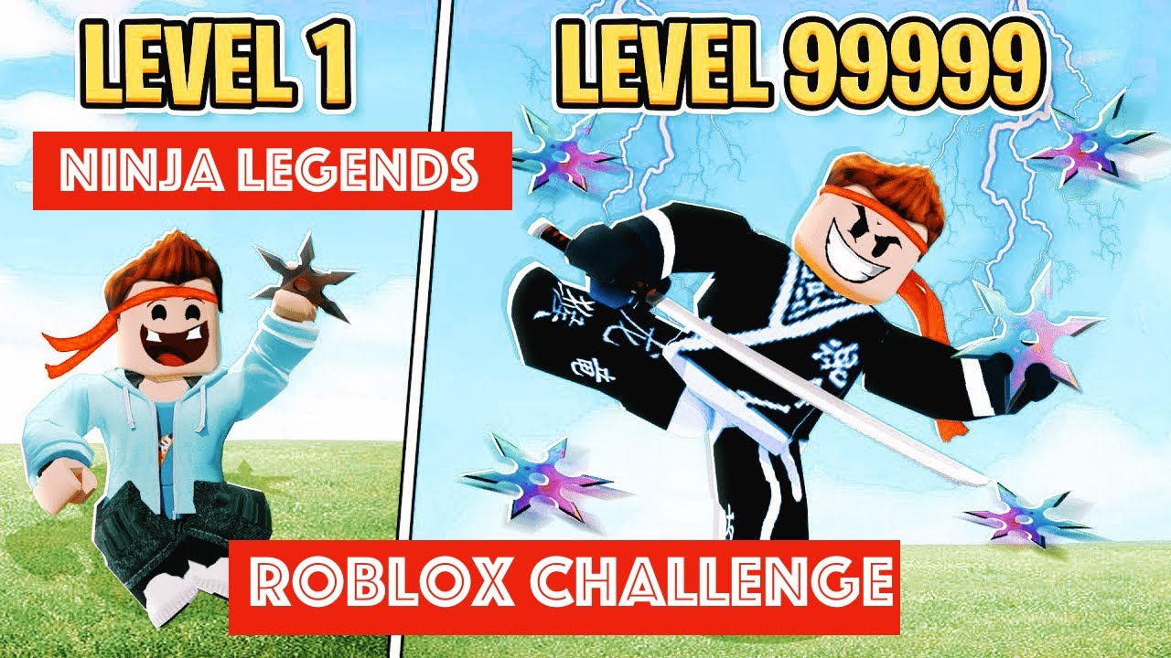 Roblox 🥷 NINJA legends challenge | The most powerful and invincible ninja in Roblox