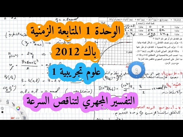 حل بكالوريا 2012 فيزياء شعبة علوم تجريبية الوحدة الأولى أكسدة ارجاع الموضوع الاول Bac 2021