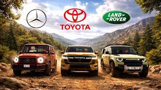 Toyota Land Cruiser 300 vs G-Wagon vs Defender | Comfort vs Power vs Prestige Test! screenshot 2