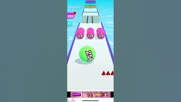 Ball Run 2048 - Gameplay Walkthrough Tutorial Levels 22 (iOS)